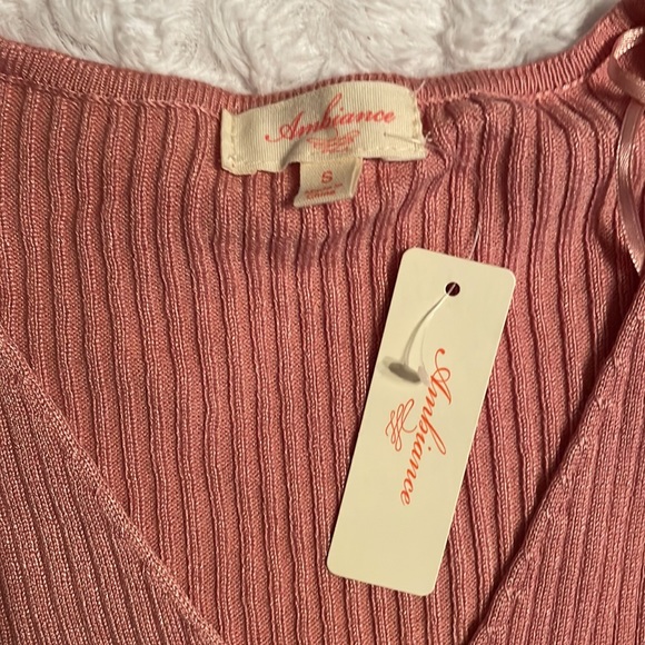 pink size small long sleeve t-shirt. annbiance - Picture 3 of 3